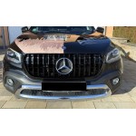 Εμπρόσθια μάσκα Panamericana AMG look για Mercedes-Benz X-Class (W470) Μαύρο Γυαλιστερό Εμπρόσθια μάσκα Panamericana AMG look για Mercedes-Benz X-Class (W470) Μαύρο Γυαλιστερό